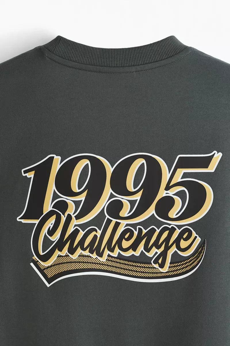 Printed cotton T-shirt