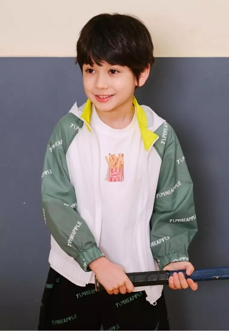 马拉丁男防晒服白色夏季外套