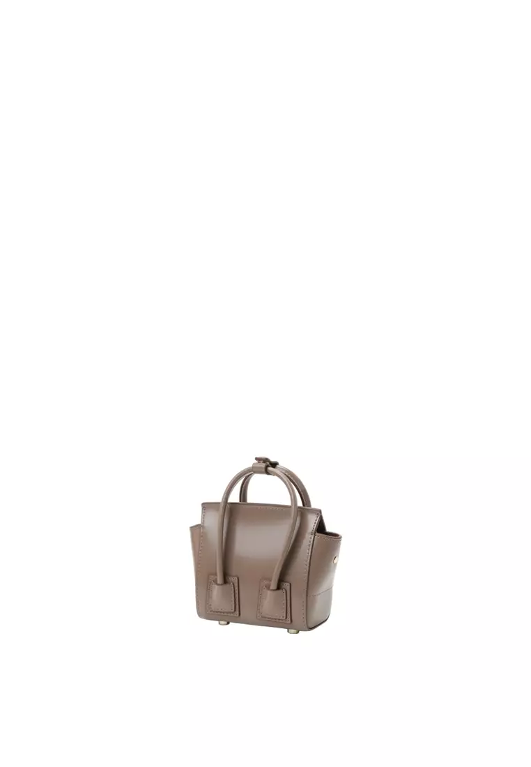 [Online Exclusive] UNNI Nano Top Handle Bag - Almond
