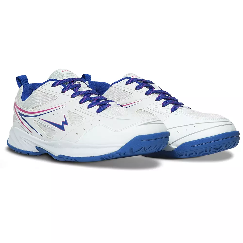 Eagle Odyssey Sepatu Badminton Warna Putih Biru