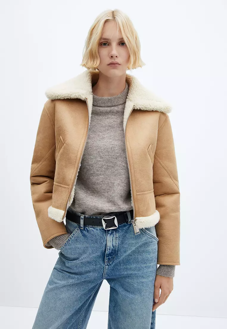Mango deals beige jacket