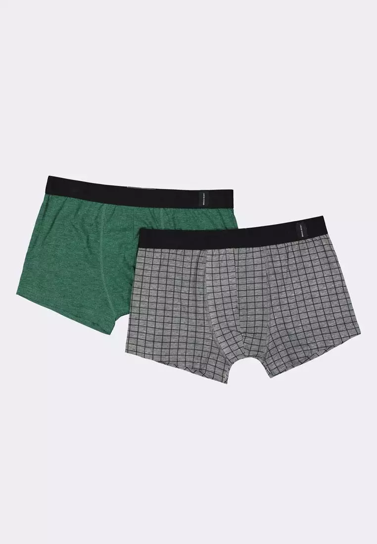 Pack Of 3 Iconic Boxer Briefs With Three-Tone Waistband