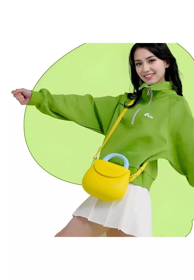 Fungoofun Shoulder Bag- Yellow