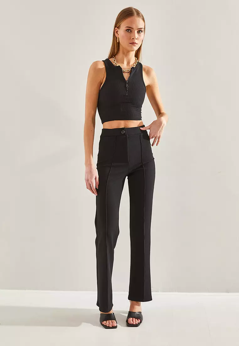 Chestnut Palazzo Trousers