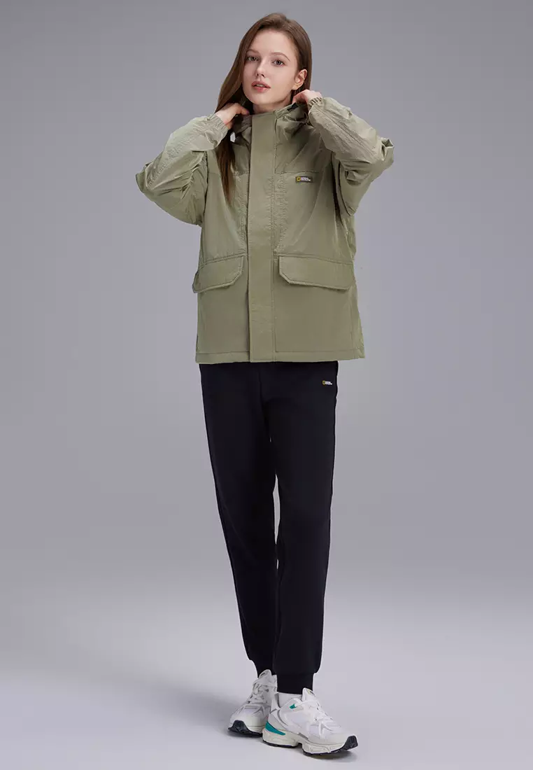 男女同款ONCA立體剪裁連帽外套