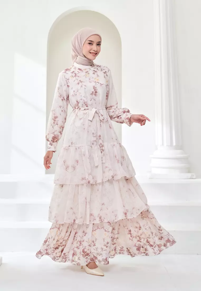 Aletta Dress - Light Brown