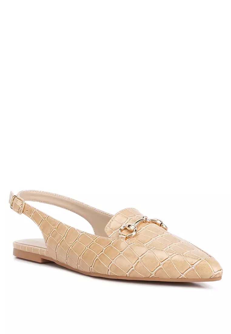 Croc slingback outlet