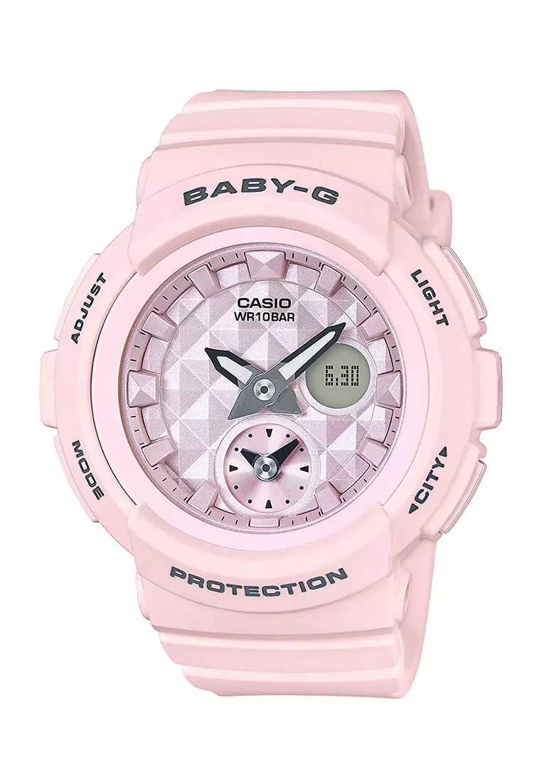 Jual Baby-G Casio BABY-G Jam Tangan Wanita Pink Resin BGA - Main Image