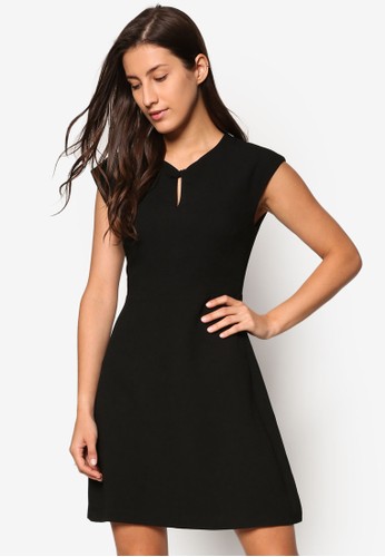 Collection 扭結圓領洋裝, 服飾, 短洋esprit 高雄裝