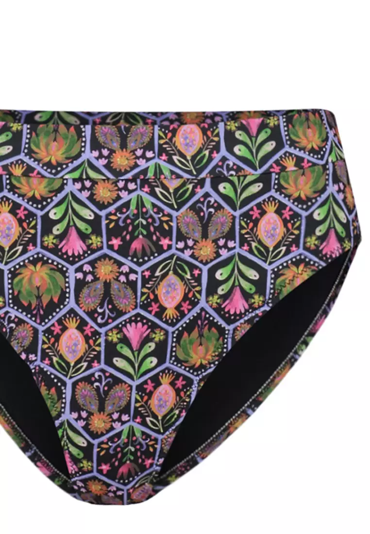 Triangle High Leg Bikini Set