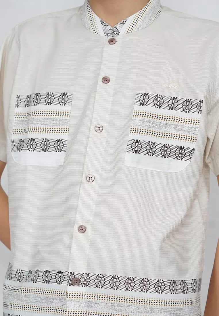 Crocodile KIDS KOKO | Kemeja Koko Katun Lengan Pendek Anak 0295