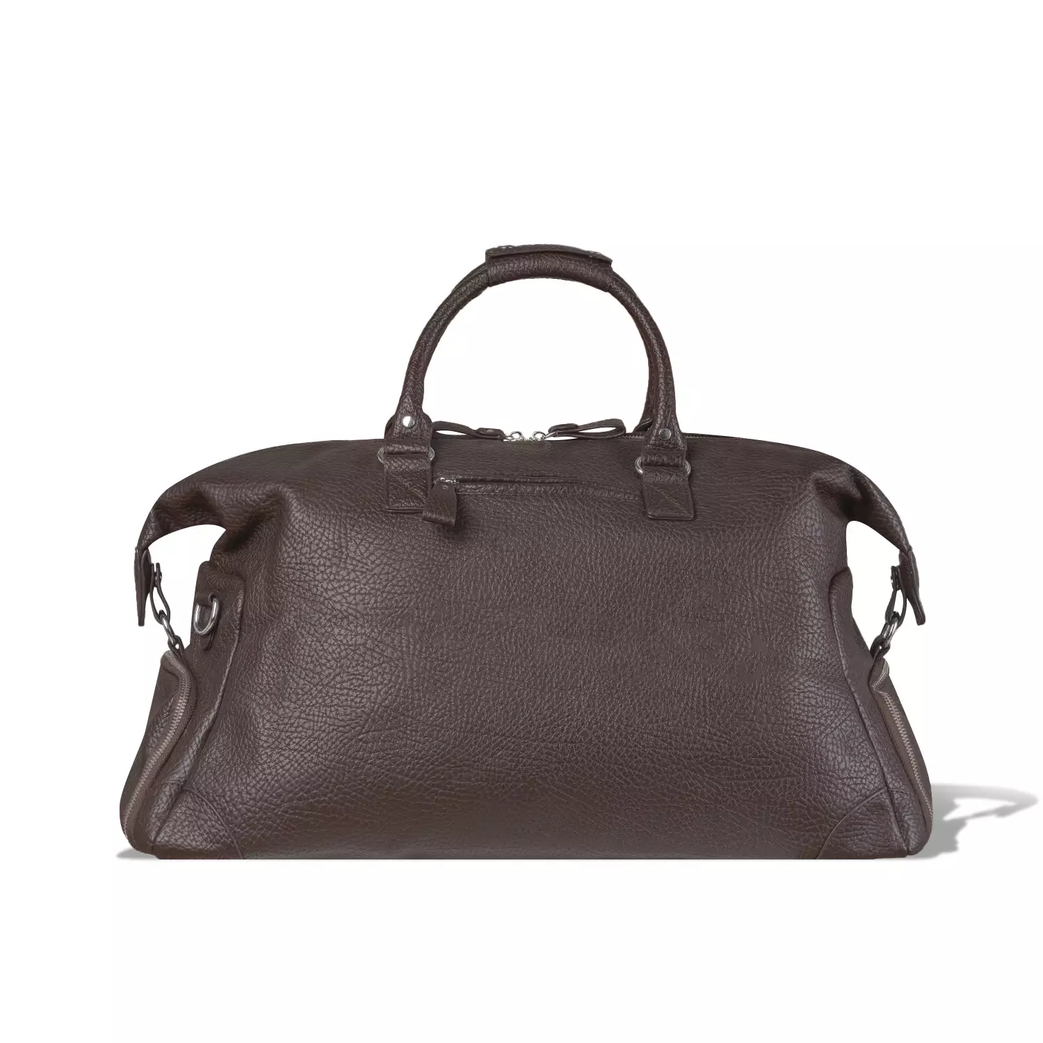 Denzel Travel Weekender Bag - Tas Travel Kulit EcoLeather