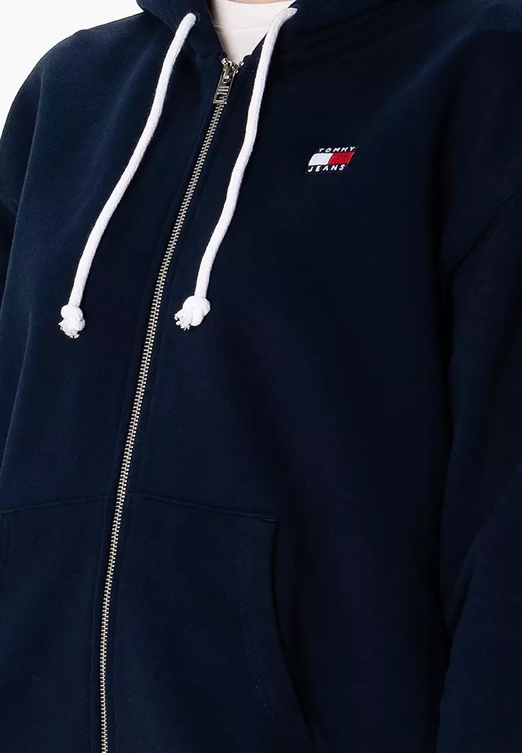Tommy hilfiger zip up shirt top