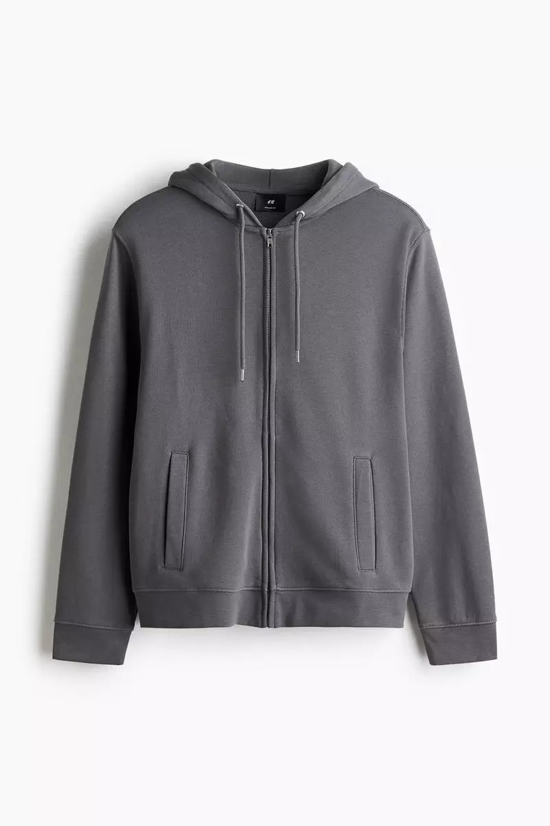 Regular Fit Zip-through hoodie