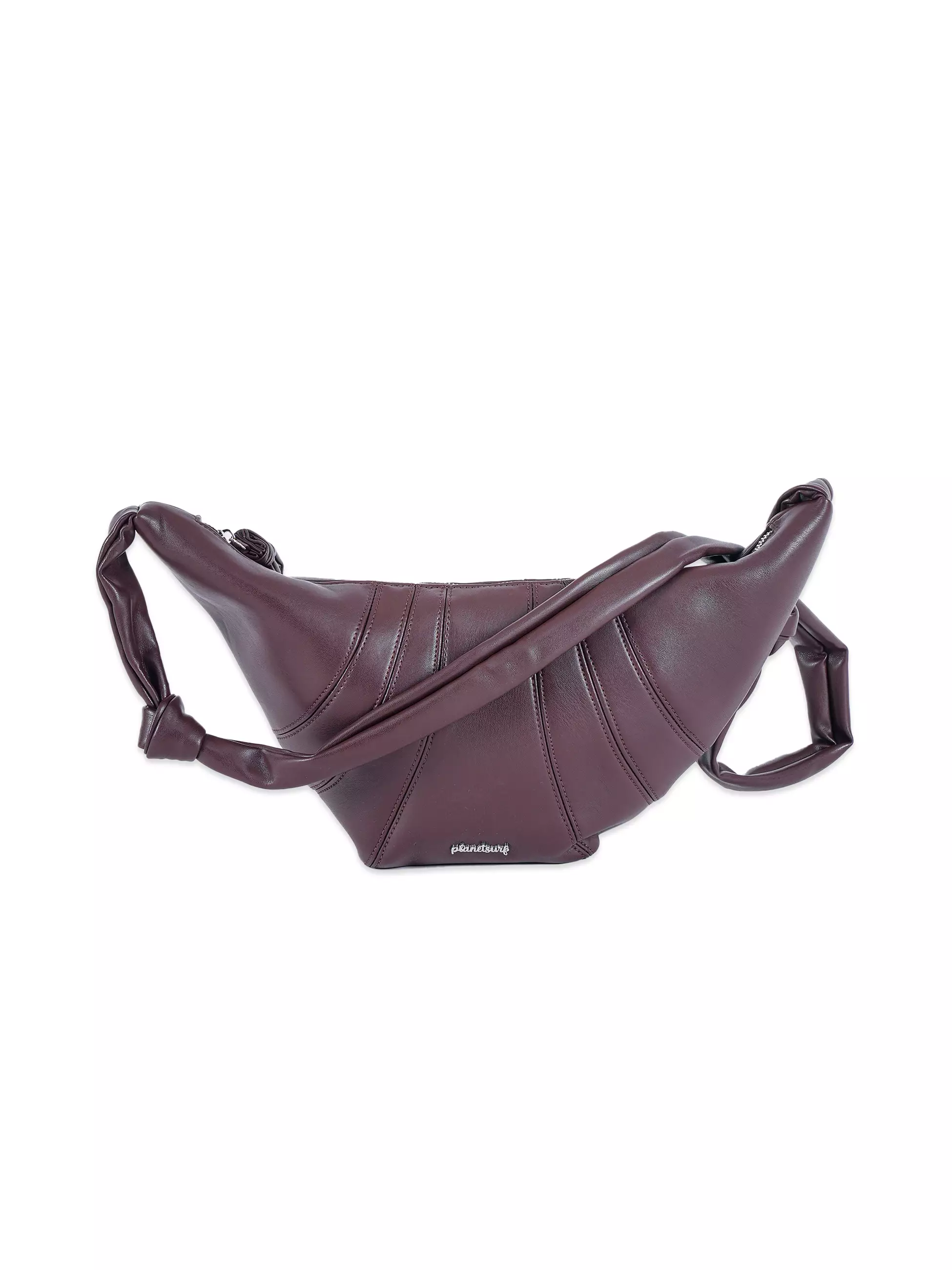 Planet Surf Clothing Tas Selempang Ellips Ladies Sling Bag Brown Planet Surf