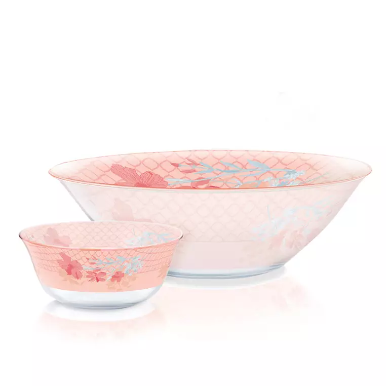 Buy Luminarc 46 Pcs Dinner Set - Spring Loom Online | ZALORA Malaysia