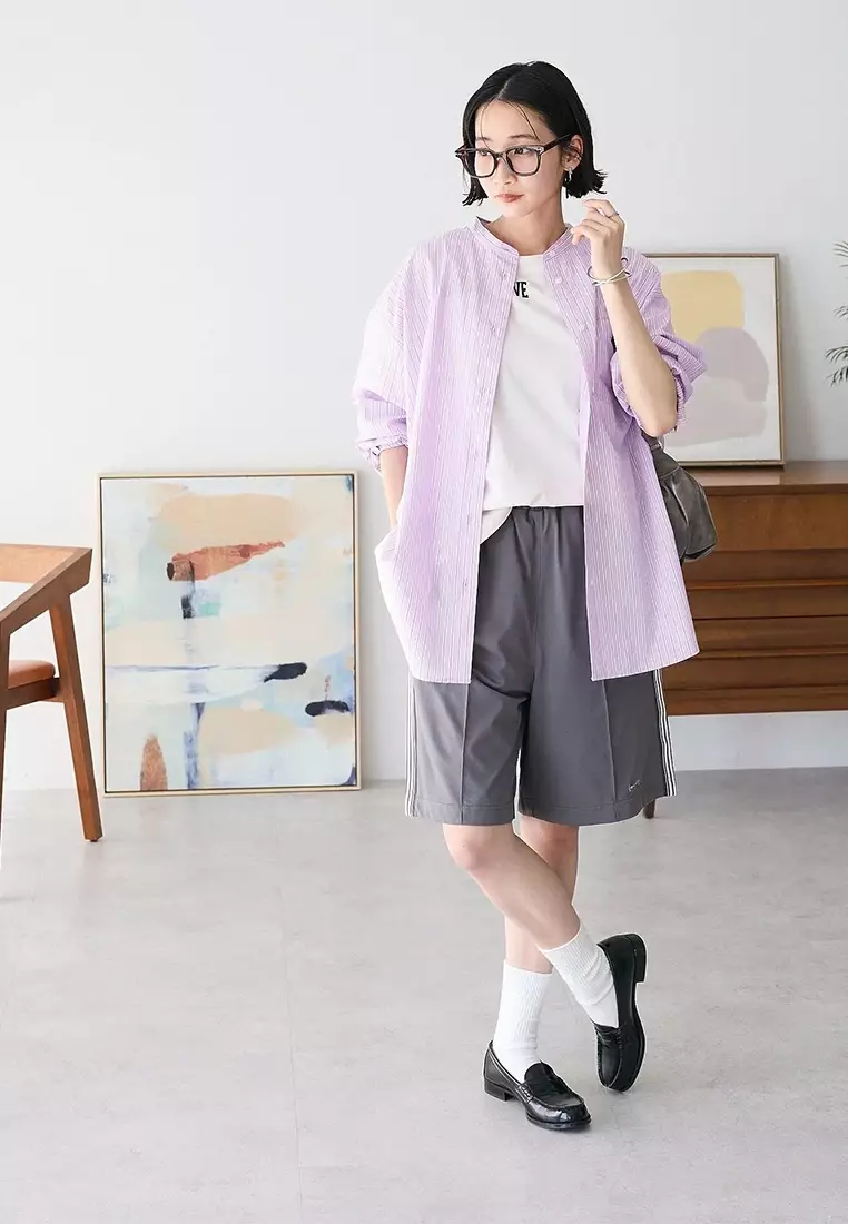 Craft Standard Boutique - Hayato Band Collar Shirt
