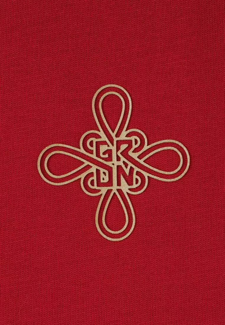 Men's Slim Fit CNY Printed Tee