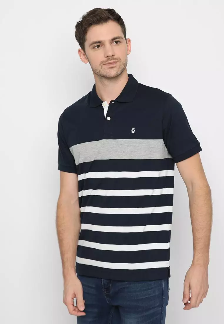 MATSUDA Kaos Polo Shirt Pria Kerah Ibusuki