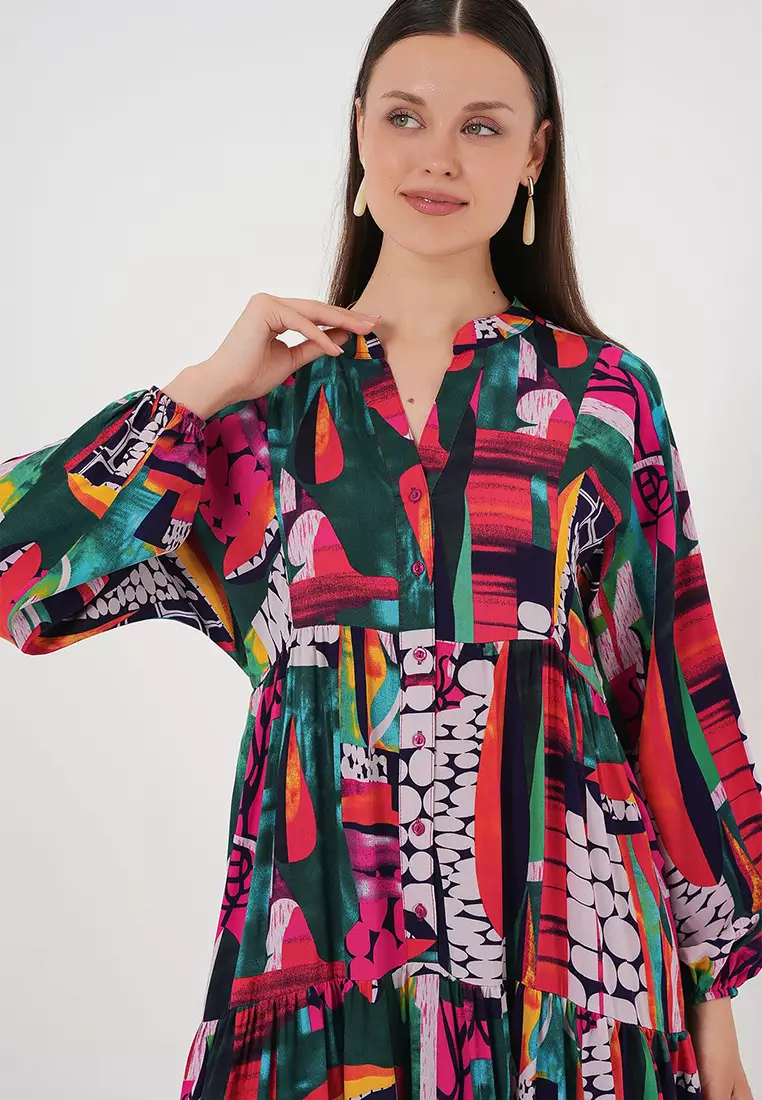 Modest Viscose Maxi Dress