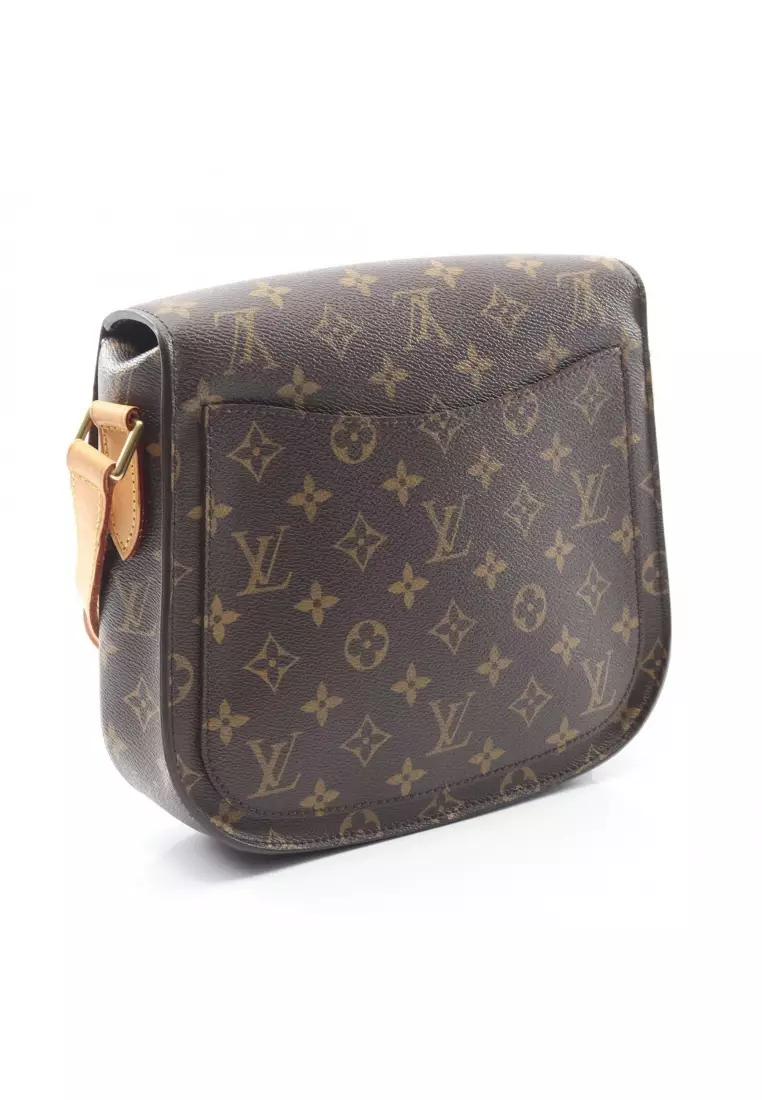 Pre-Loved Louis Vuitton Sun Crew GM monogram Shoulder bag PVC leather Brown