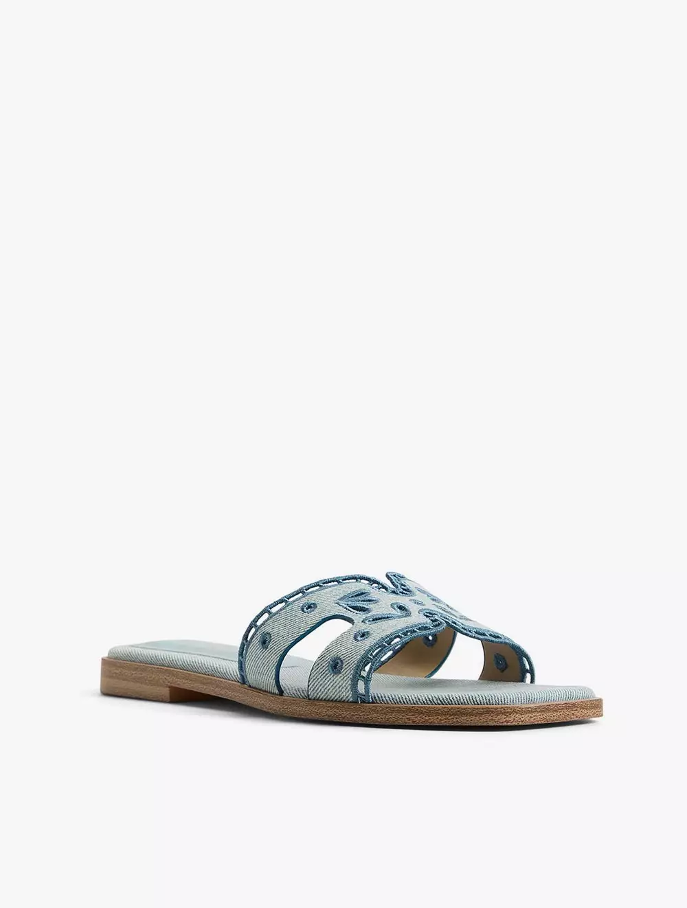 Aldo Itsandal Women's Flat Sandals - Denim