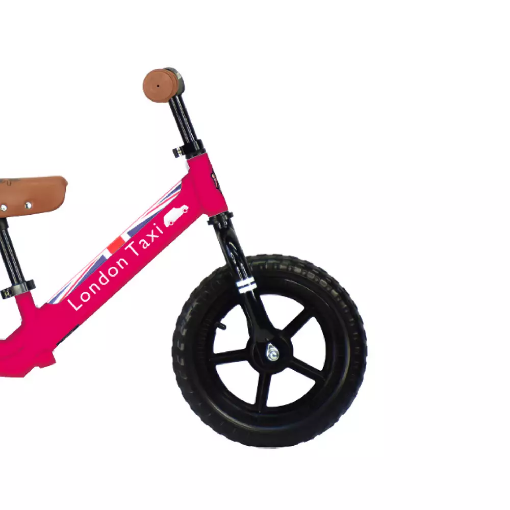 LONDON TAXI 12 INCI SEPEDA ANAK KICK BIKE - PINK