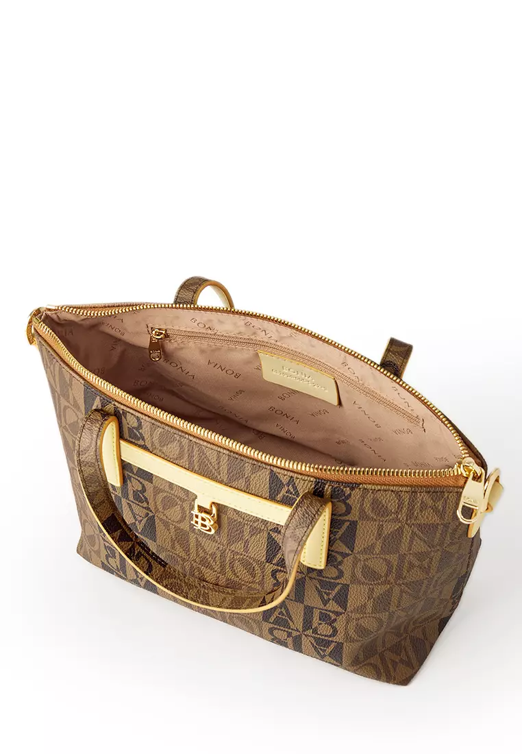 Amalfi Monogram Small Satchel Bag