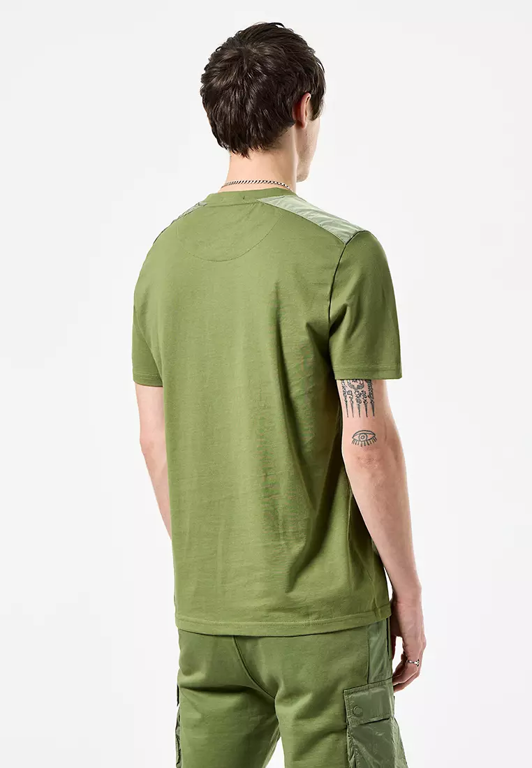 MENS SAPLING GARCIA PARACHUTE OVERLAY TEE