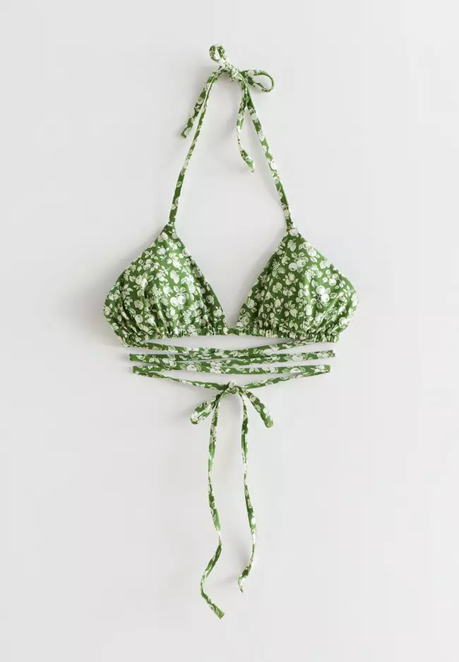 Criss-Cross Triangle Bikini Top