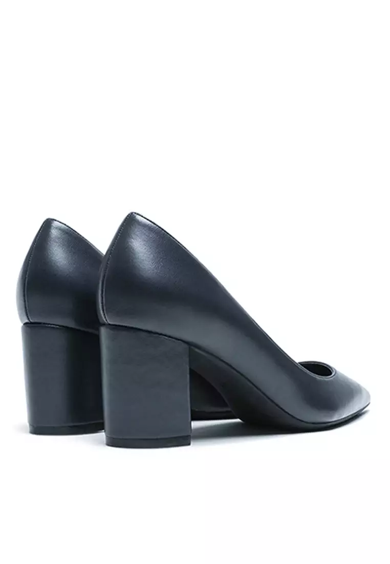 6CM Uniform Pointed High Heel Shoes HZL261