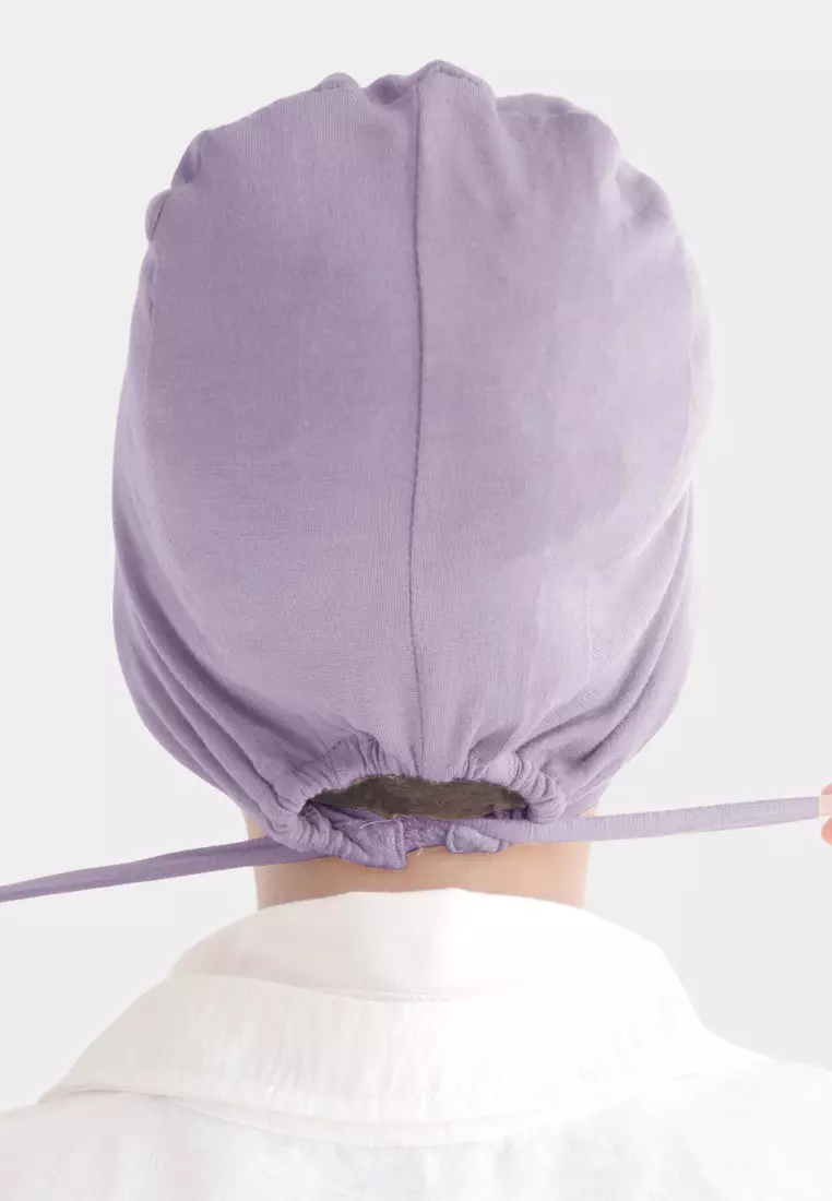 Ciput Tali Inner Hijab Rayon Basic Dalaman Hijab - Iris Purple