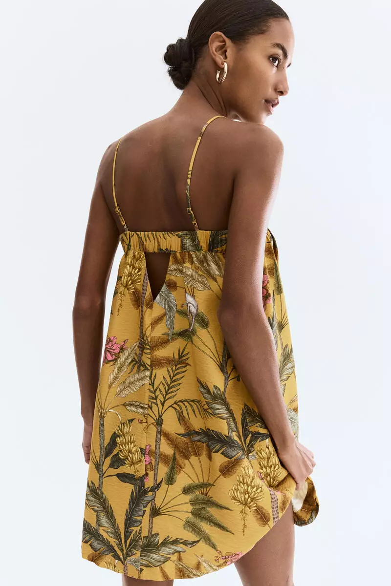 Loose-fit strappy dress