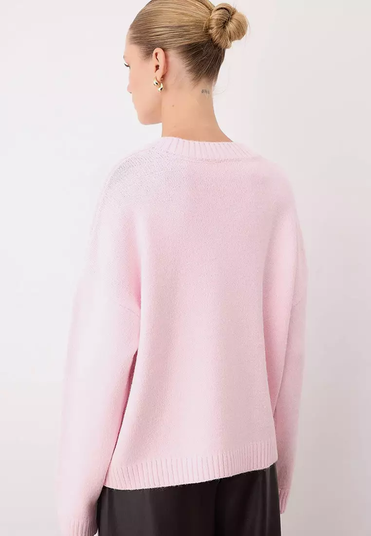 Basic Soft Texture Knit Sweater