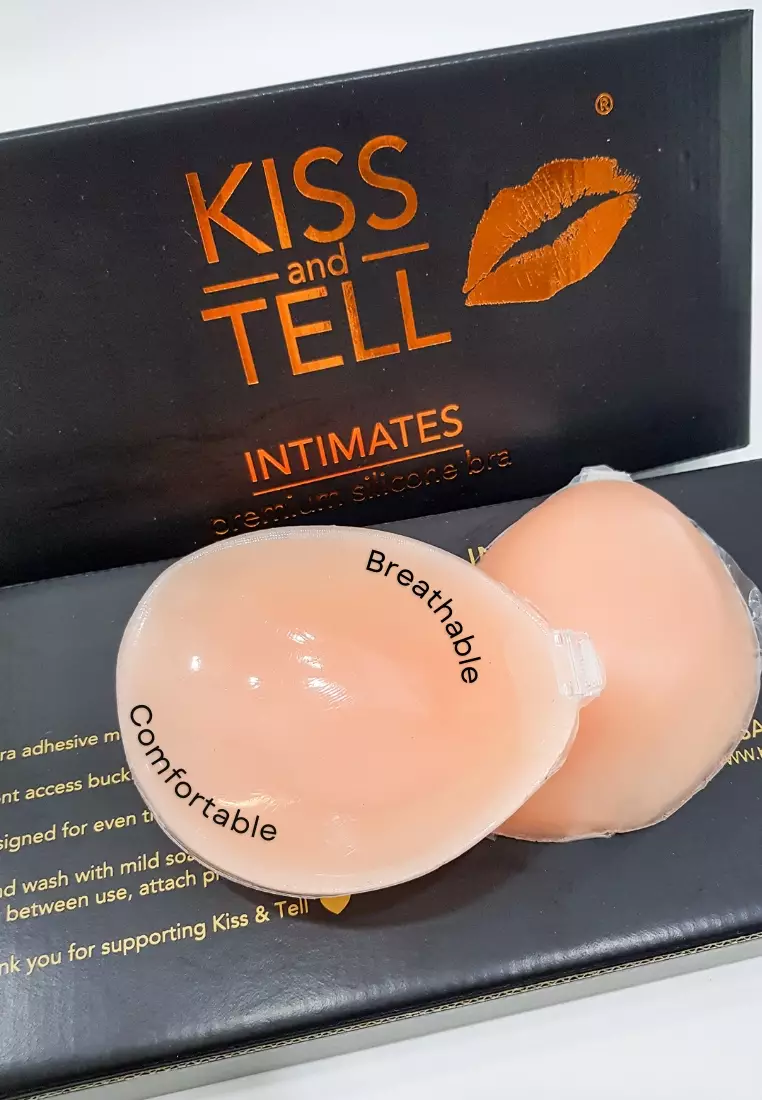 Silicone 3.5CM Thickness Push Up Nubra in Nude Seamless Invisible Reusable Adhesive Stick on Wedding Bra 隐形聚拢胸胸貼