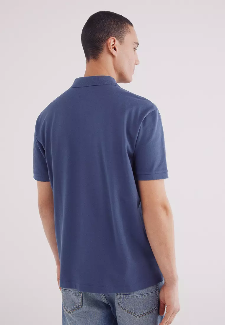 Essential Regular Fit Piqué Polo Shirt