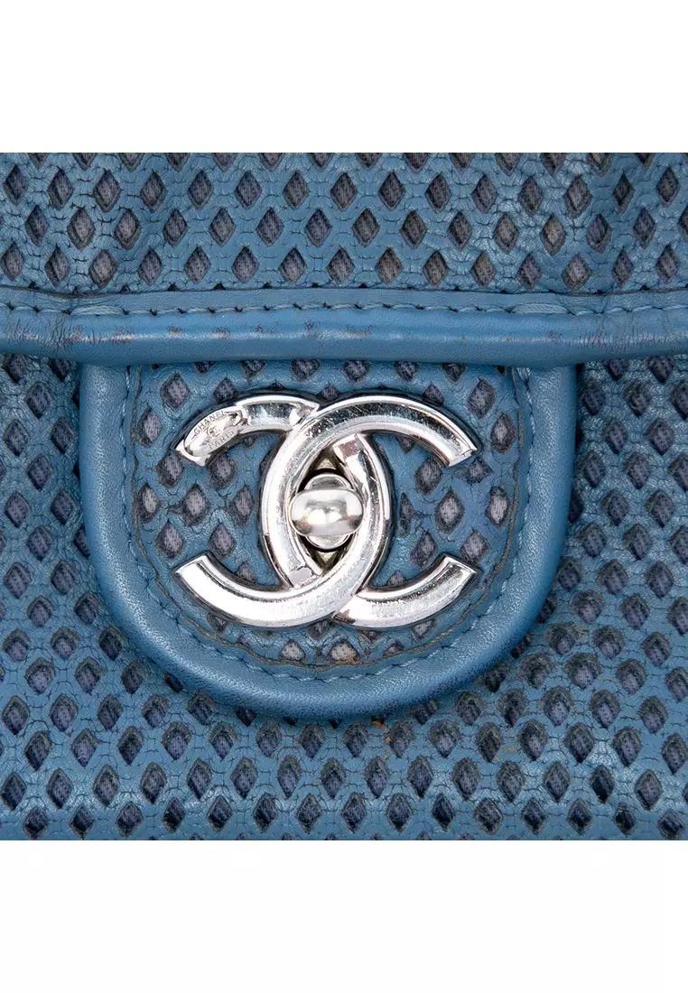 Pre-Loved Chanel Medium Perforated Calfskin Up In The Air Flap