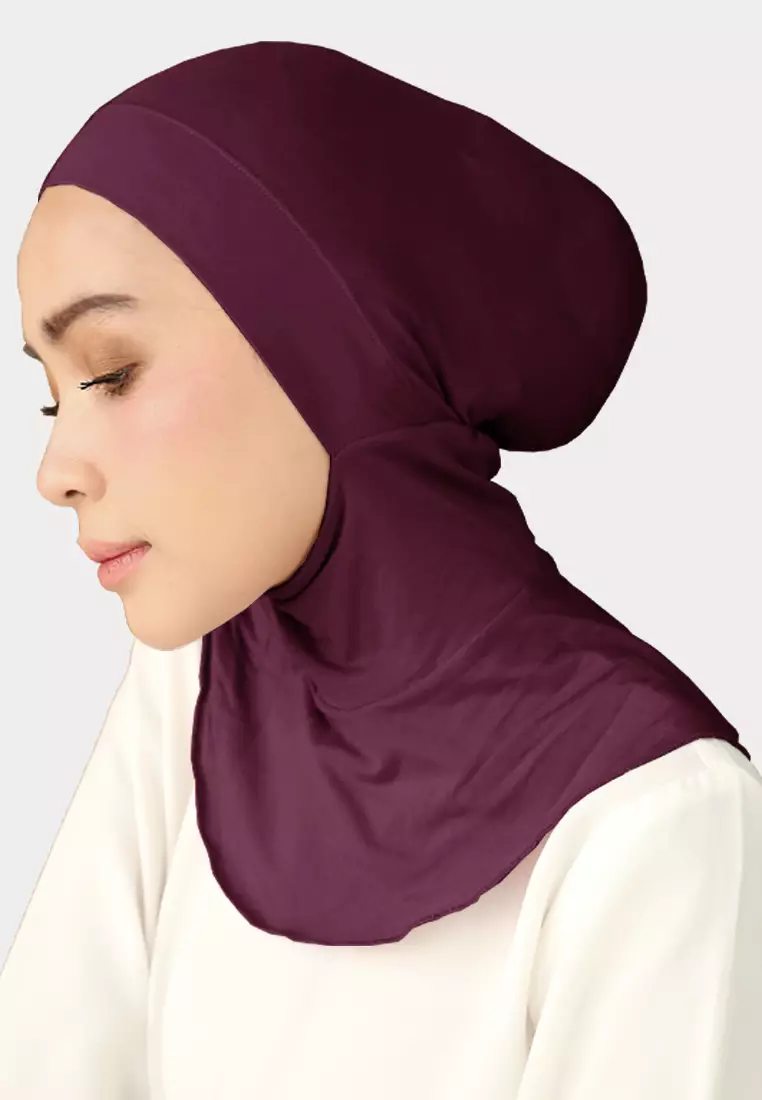 Inner Hijab Yara Ciput Premium - Burgundy