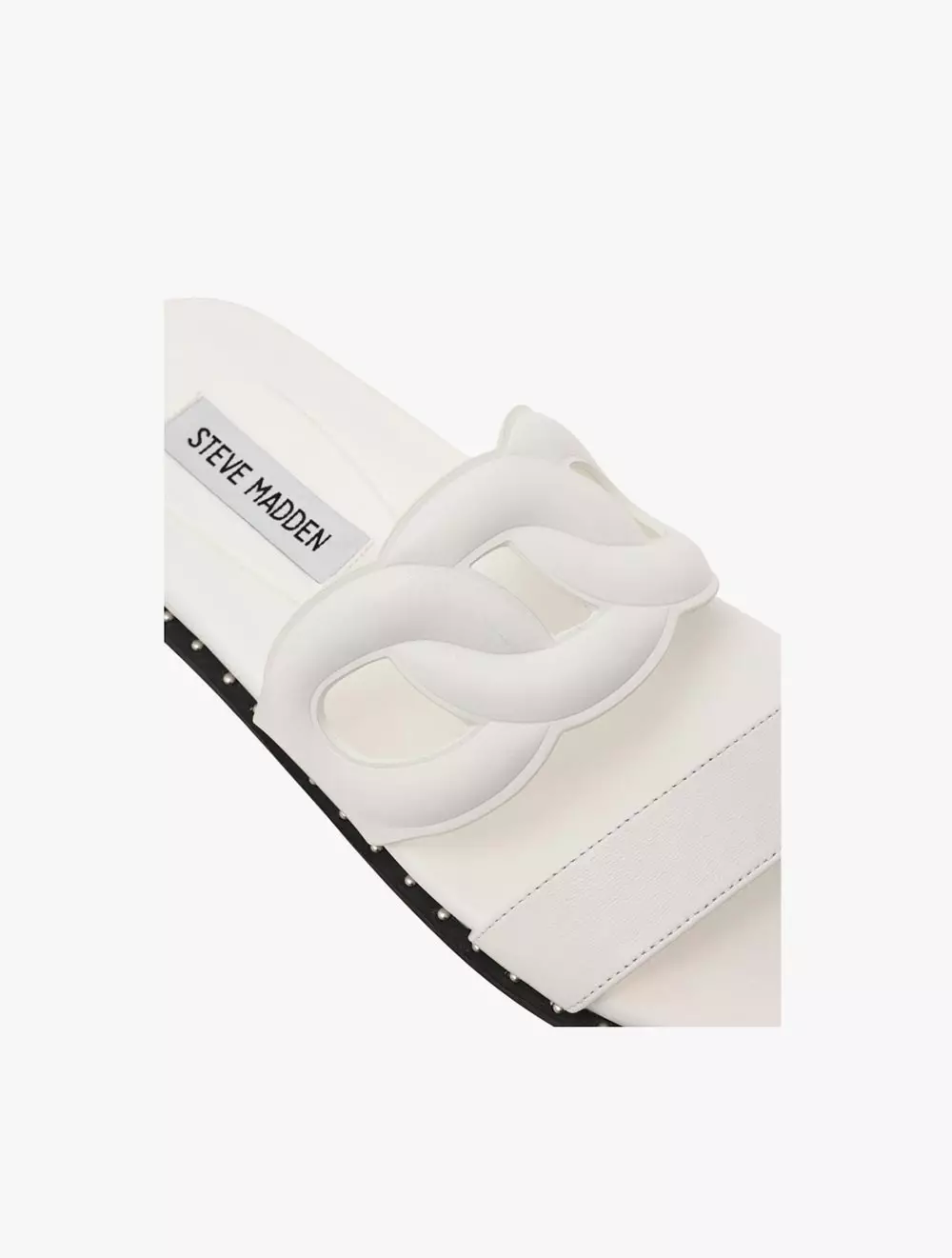 Steve Madden SANDLOT Women's Flat Sandals - White