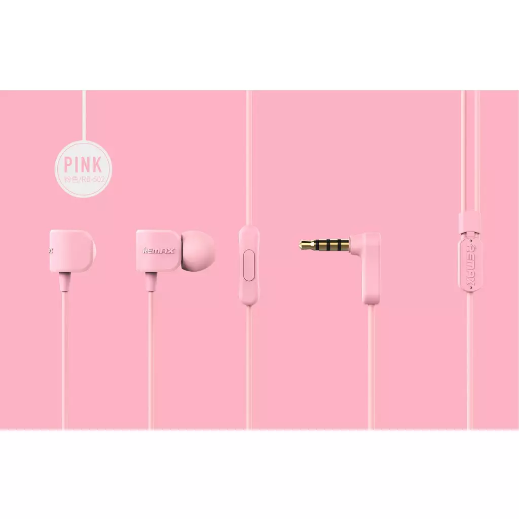 Buy REMAX Remax RM 502 Crazy Robot In Ear Earphone PINK Online