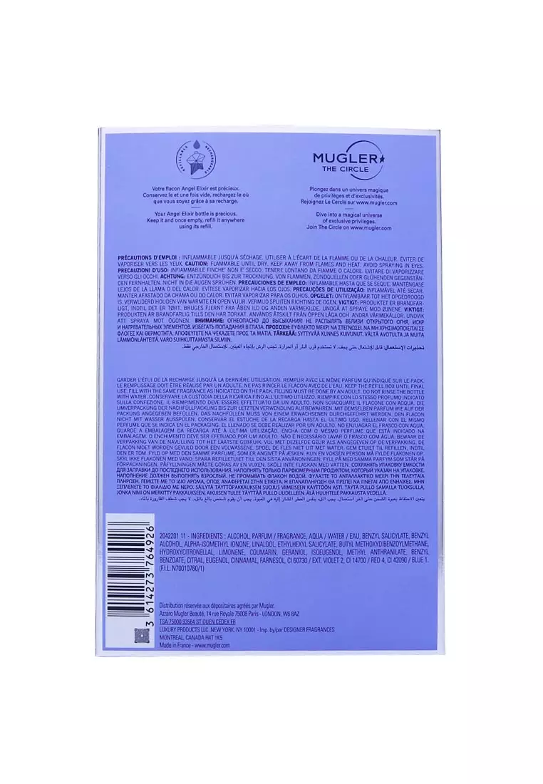 Thierry Mugler Angel Elixir Woman EDP (Refillable) 100 ML