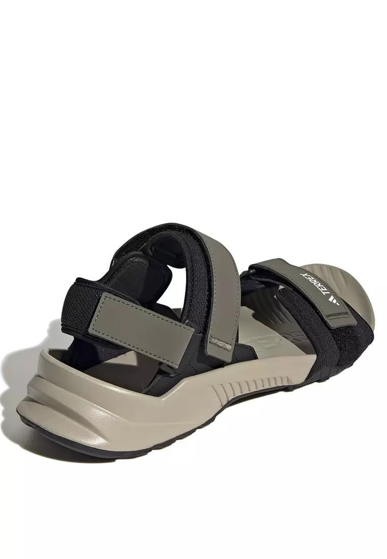 adidas Hiking Terrex Hydroterra Sandals Unisex Green JQ2236