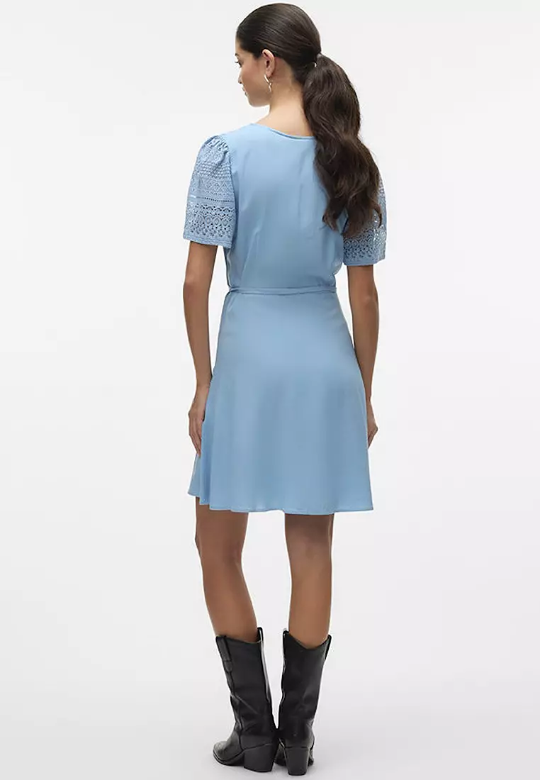 Short Sleeves Short Shirt Dress