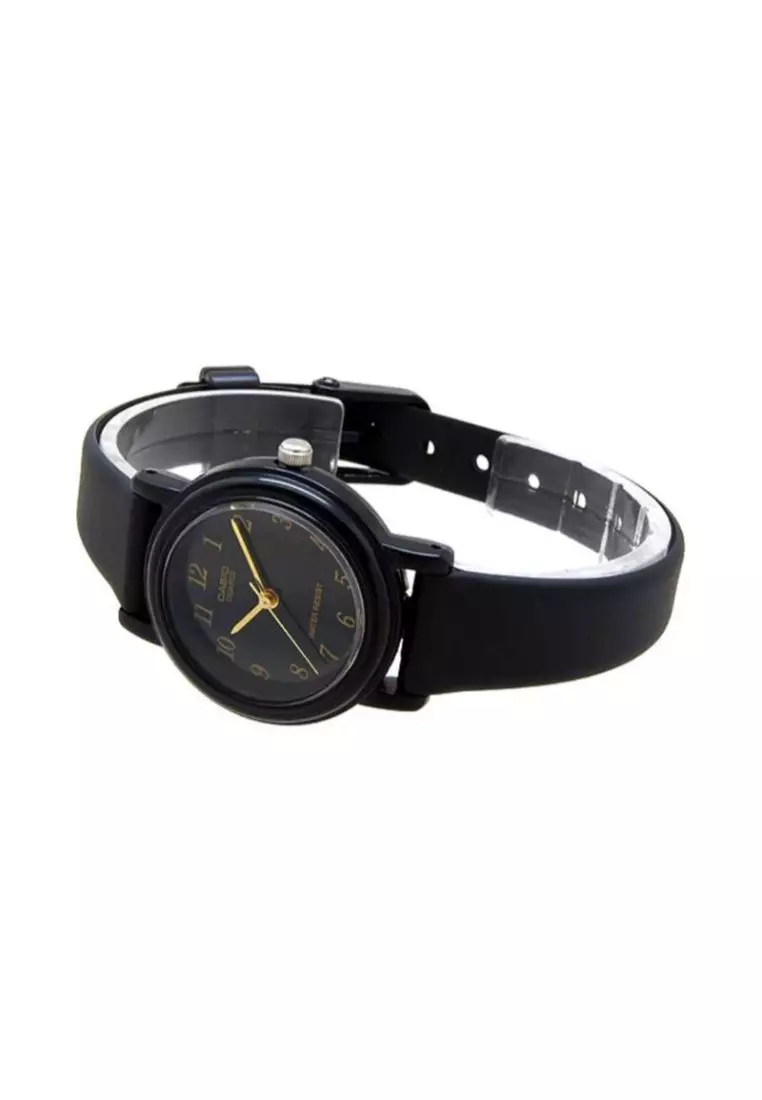 Women's Analog Watch LQ-139AMV-1L Black Resin Band Ladies Watch