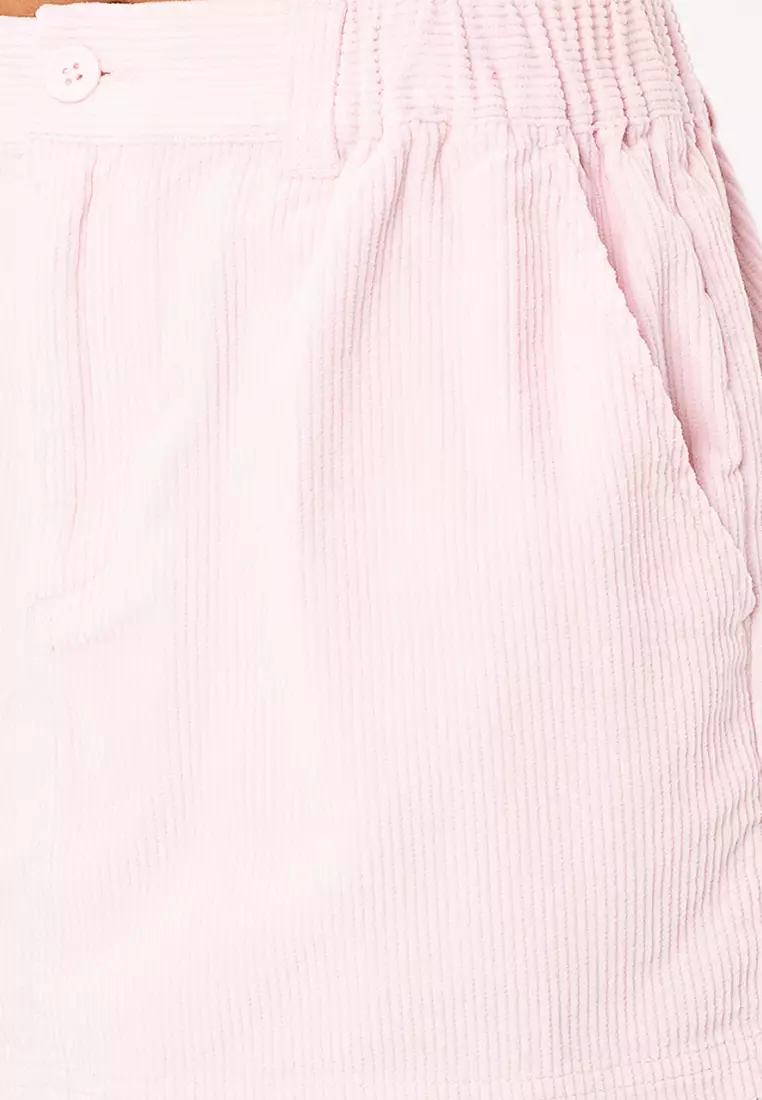 Corduroy Mini Skirt