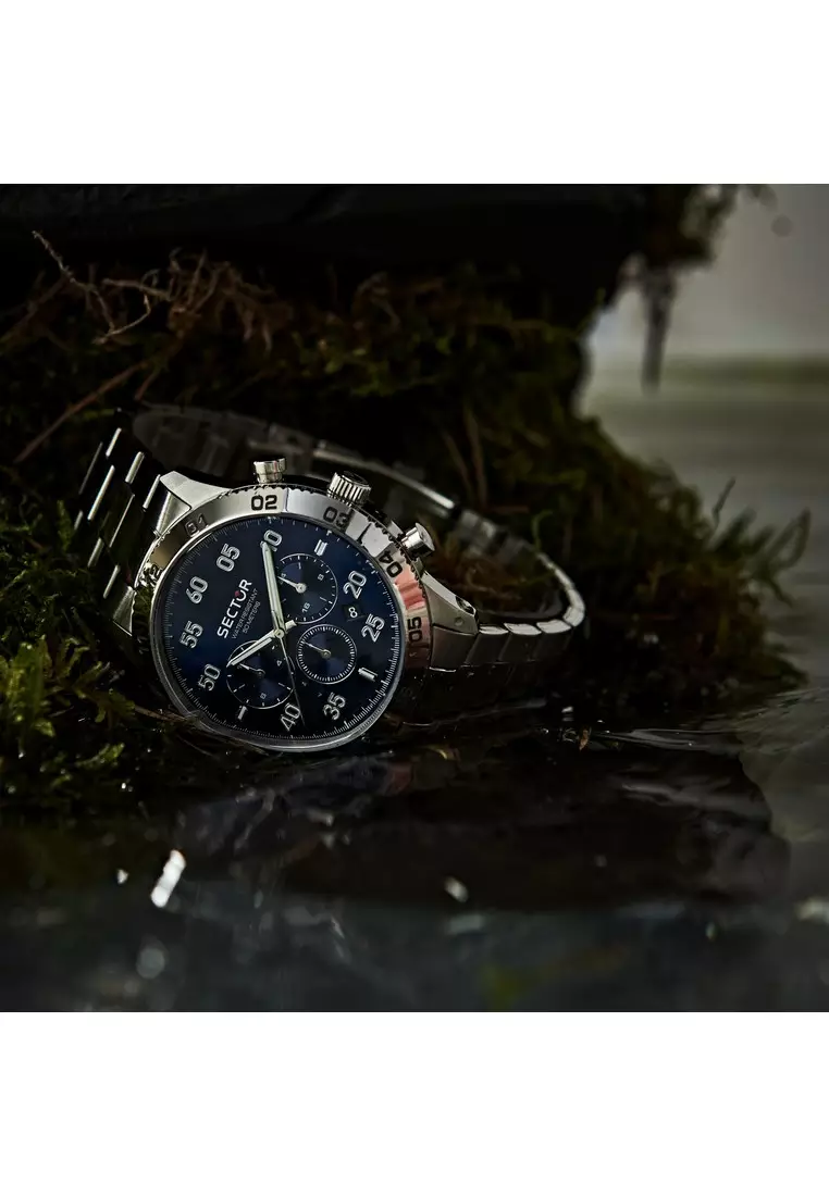 【3 Years Warranty】Sector 270 45mm Men's Quartz Watch R3253578033