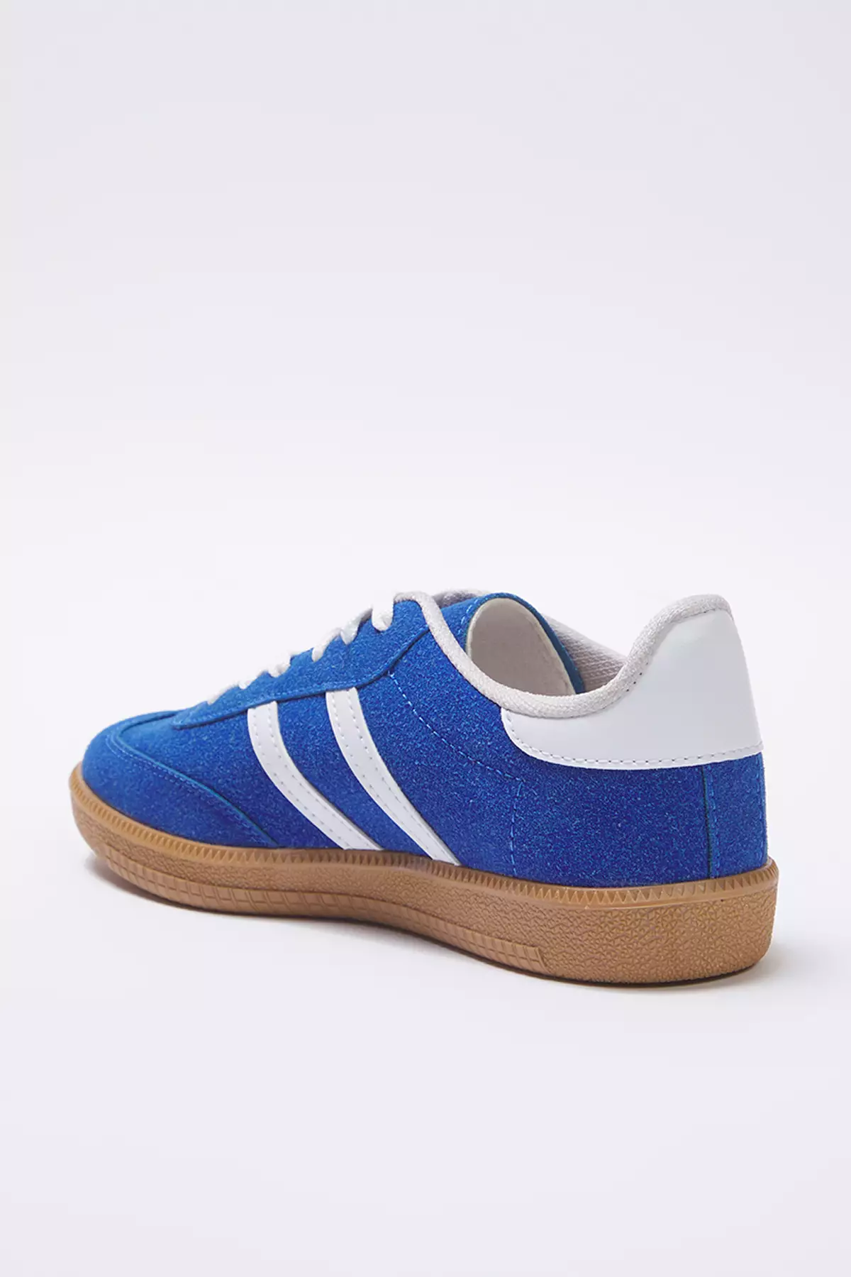 Blue Retro Lace-Up Women's Sneakers Takaw25Sn00005