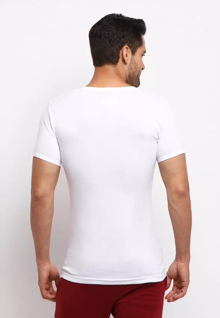 Byford Pakaian Dalam Kerah V 3 pcs / pack