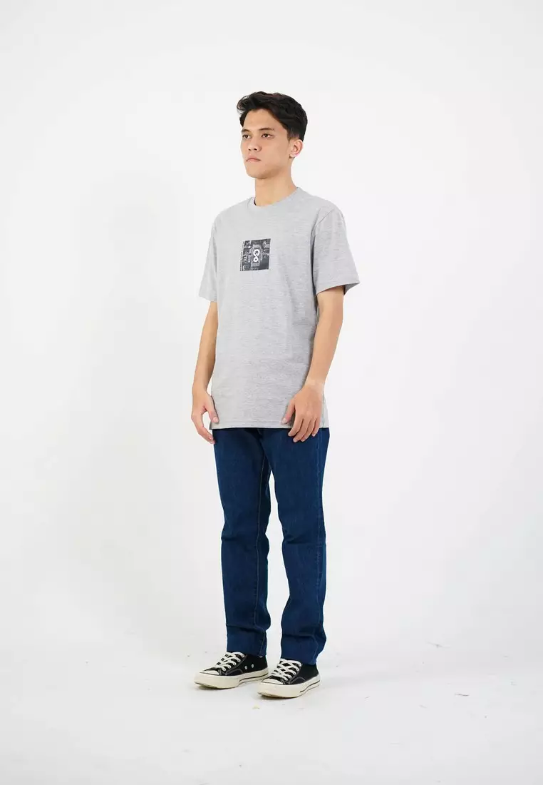 Greenlight Men's T-Shirt Short Sleeve Regular Fit Cotton Lexx OL-C431224