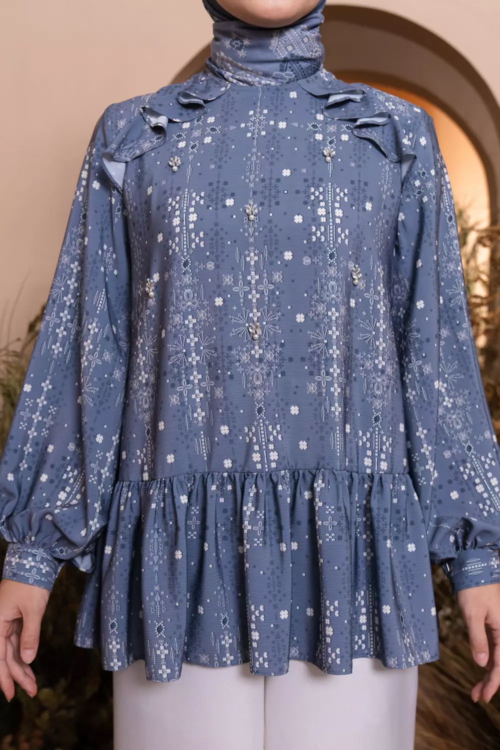 Klamby - Senggala Blouse Odyssey Blue